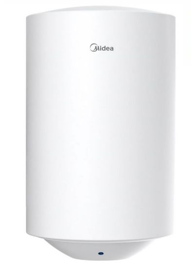 Водонагрівач Midea INSTALL 80 л, 1500 Вт, "мокрий" ТЕН, вертикальний, циліндричний, білий (000004638)