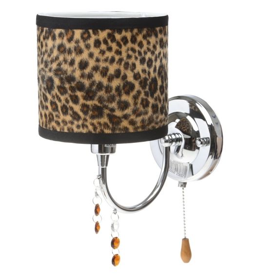 Бра с абажуром настенное накладное с выключателем BL-092W/1