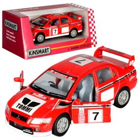 Машинка інертна Kinsmart Mitsubishi Lancer KT-5048-W 12.5 см