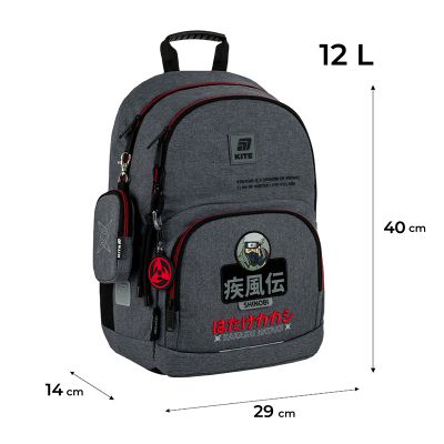 Рюкзак школьный Kite Education 585 Naruto Shippuden (NR25-585M-1) | Зображення 7