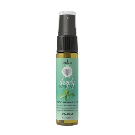 Спрей для мінету Sensuva Deeply Love You Spearmint (29 мл), для глибокого мінету