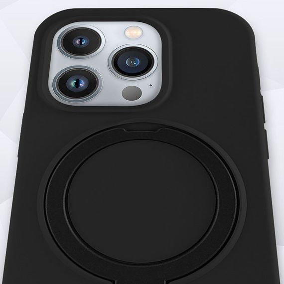 Чохол Silicone Case Full Protective NO LOGO with Ring для Apple iPhone 13 Pro (6.1") | Зображення 3