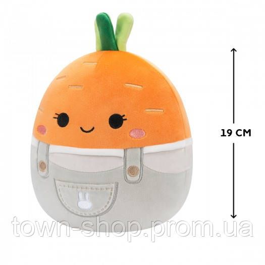 Мягкая игрушка Squishmallows - Морковка Каролина (19 cm) | Зображення 1