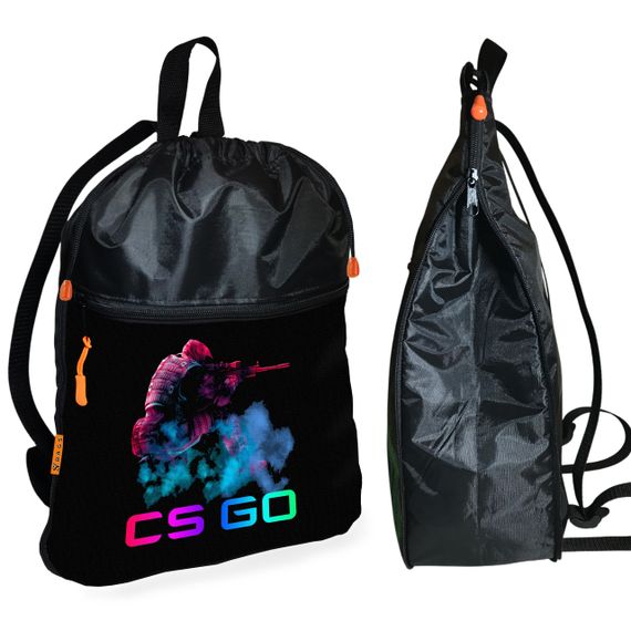 Школьный рюкзак детский Counter-Strike + Сумка для обуви спортивной формы рюкзак-мешок  для мальчика (01694) | Зображення 1