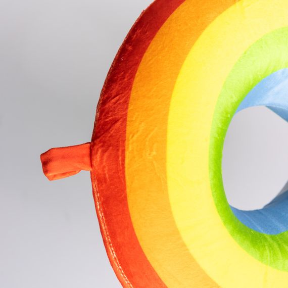 Подушка для шиї Rainbow U-подібна, червоний HP-56-13R | Зображення 2