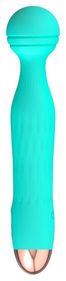 Універсальний вібромасажер Mini Vibrator Cuties Green, бірюзовий | Зображення 1