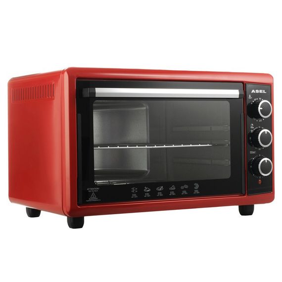 Многофункциональная духовка для завтраков ASEL AF-50-23 1500 Вт 50 Л, Электро LB-630 духовки настольные | Зображення 3