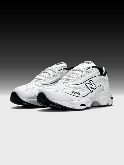 Мужские кроссовки New 1000 White Black весна / літо / осінь A4124 45 28,5-29 см | Зображення 1