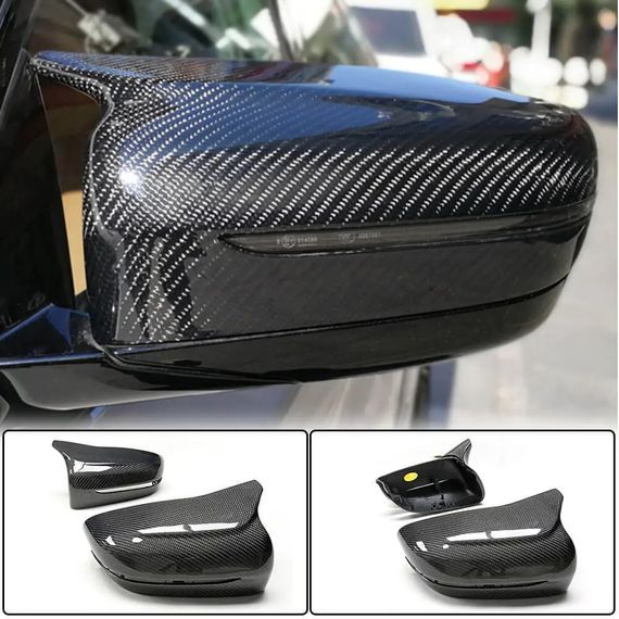 Кришки дзеркал M-Look Карбон V2 для BMW 5 серія G30/31 2017-2023 рр | Зображення 1