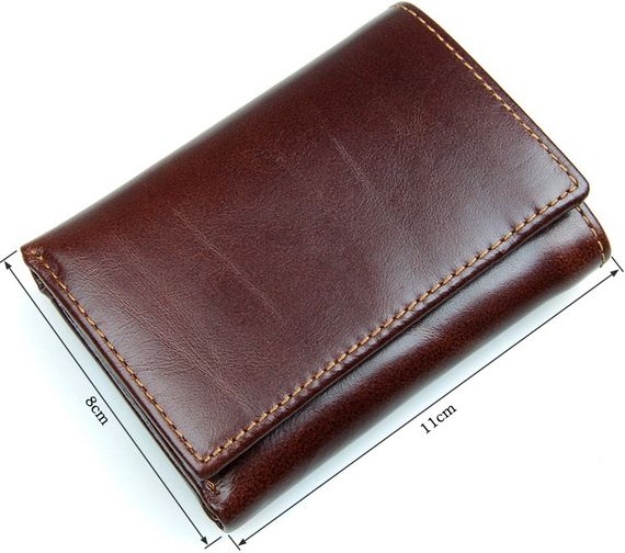Кошелек Vintage 14464 Коричневый | Зображення 7