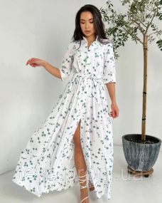 Плаття для жінок колір білий розмір S FI_007058