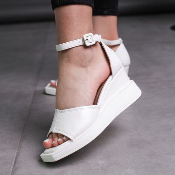 Женские босоножки Fashion Parvati 3684 40 размер 255 см Белый | Зображення 7