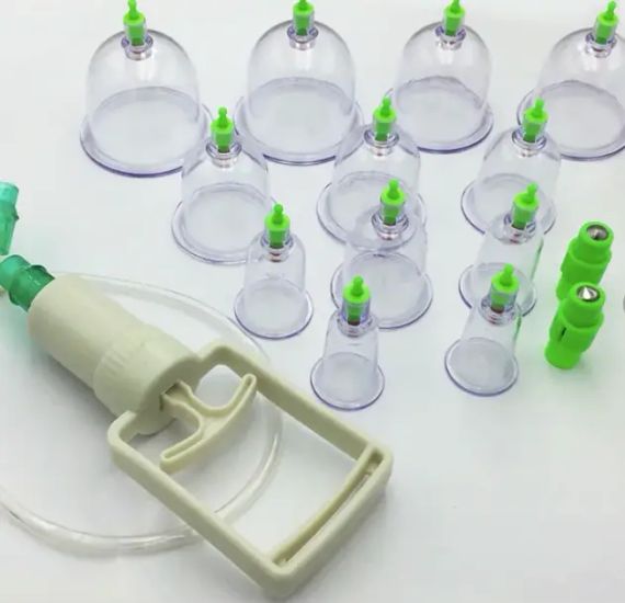 Вакуумні банки 12 штук у комплекті антицелюлітні | Зображення 2