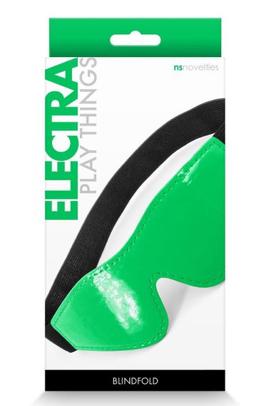 Маска на очі NS Novelties ELECTRA BLINDFOLD GREEN Sex Aura | Зображення 1