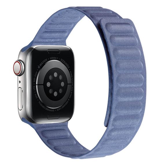 Ремінець FineWoven (AAA) для Apple Watch 42(ser.1-3)/44/45/46/49mm Cerulean blue