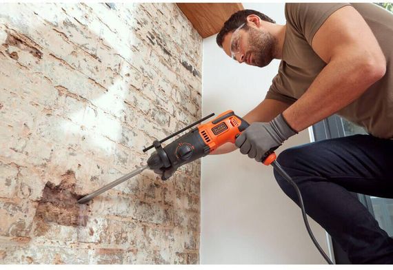 Перфоратор мережевий SDS-Plus BLACK+DECKER BEHS01K | Зображення 9