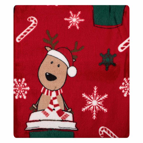 Плед Ardesto Flannel 160х200см, веселі олені (ART0117PB) | Зображення 6