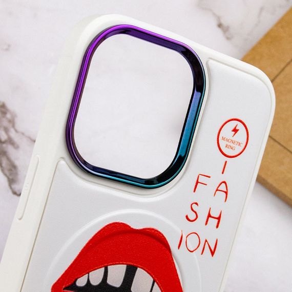 TPU+PC чохол Funny pictures with MagSafe для Apple iPhone 13 Pro Max (6.7") | Зображення 4