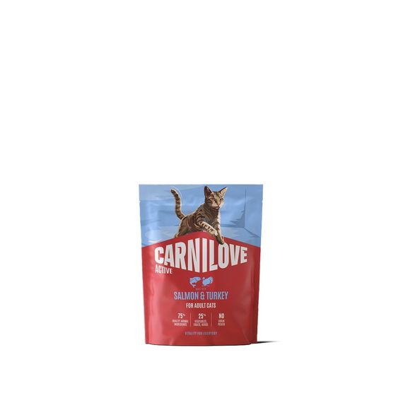 Корм сухий Carnilove Active Salmon & Turkey для котів лосось та індичка 400 г