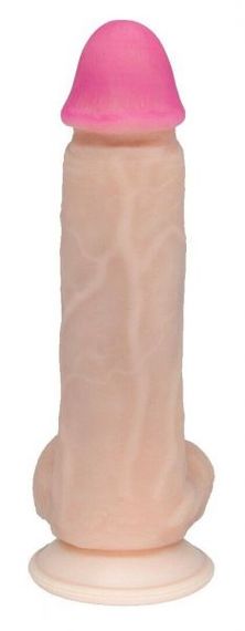 Фалоімітатор EGZO Ciberskin, Телесный | Зображення 3