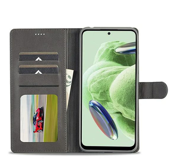 Чехол-Книжка iMeeke для Poco X5 Pro 5G цвет Серый | Зображення 1