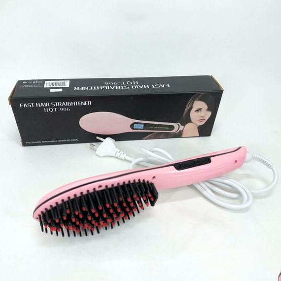 Утюжок для выравнивания Fast Hair Straightener / Маленькая плойка / Гофре плойка утюжок NR-520 для волос | Зображення 4