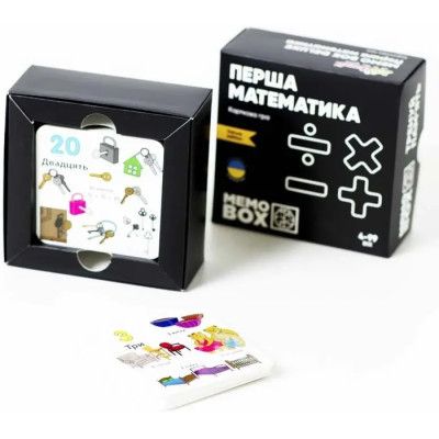 Настольная игра JoyBand MemoBox Delux Первая математика (MBD101) | Зображення 1