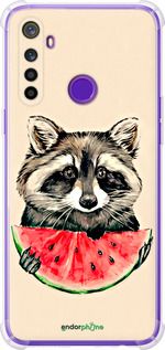 Чохол на Realme 6i Єнотик з кавуном "4605sp-2059-2448"