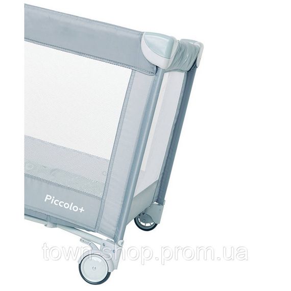 Манеж CARRELLO Piccolo+ CRL-11501/2 Ash Grey з двома рівнями дна | Зображення 1