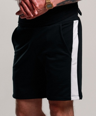 Шорты лампас черно-белый XS