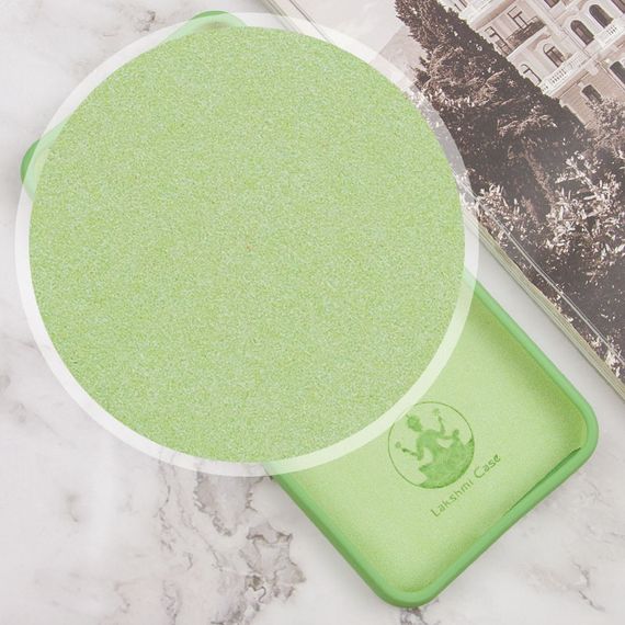 Чехол Silicone Cover Lakshmi Full Camera (AAA) для Xiaomi Redmi 13C / Poco C65 Мятный / Mint | Зображення 3