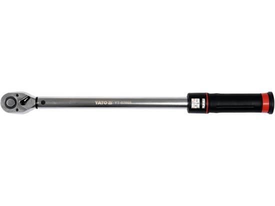 Ключ динамометричний YATO : квадрат 1/2", F= 20- 220 Нм, L= 495 мм YT-07605