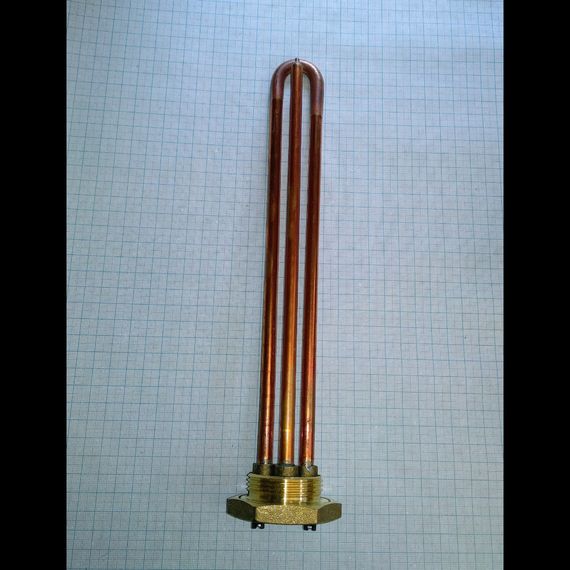 Тен для бойлера 1500w Ariston Electrolux Ferroli Round Novatek Atlantic Deluxe Inner Isea Thermowatt, Італія | Зображення 1