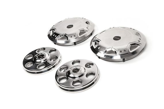 Ковпаки з нержавійки OEM (2-котковий) для Mercedes Sprinter 1995-2006 рр | Зображення 1