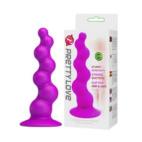 Анальний стимулятор "PRETTY LOVE" на присосці BI-014158 Sex Aura
