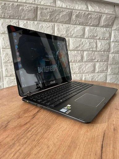 Ноутбук Сенсорний Asus Q534U x360 15,6"4K IPS i7 7500U 16Gb SSD 256Gb GTX 950M Б/У | Зображення 4