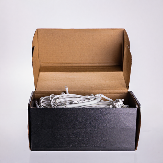 Вулична гірлянда "Бахрома" 6 м, 105 LED, мультиколор, білий дріт, режим флеш, IP44, з можливістю з’єднання | Зображення 3