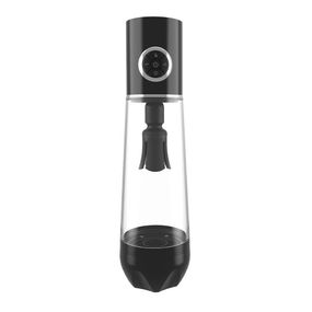 Автоматична вакуумна помпа Men Powerup Luxury Pump з вібромасажем Sex Aura