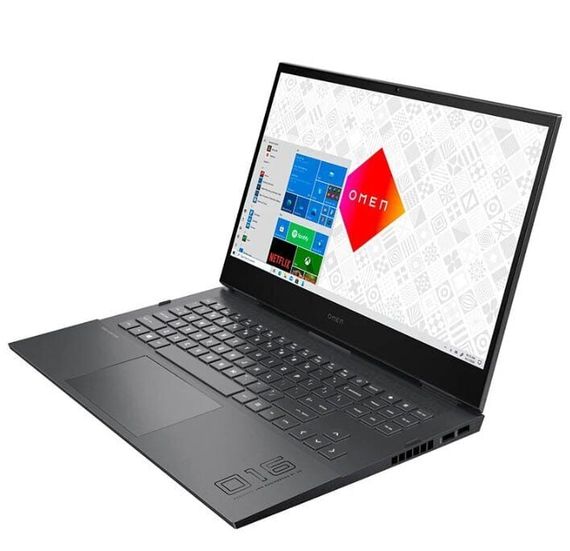 Ігровий ноутбук HP Omen 16-C0825NO / 16.1" (1920x1080) IPS / AMD Ryzen 7 5800H (8 (16) ядер по 3.2 - 4.4 GHz) / 16 GB DDR4 / 1000 GB SSD / nVidia GeForce RTX 3070, 8 GB GDDR6, 256-bit / WebCam б/в | Зображення 2