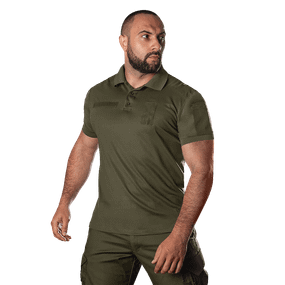Поло Army ID 2.0 CoolPass Pique LT Олива (8082), XS