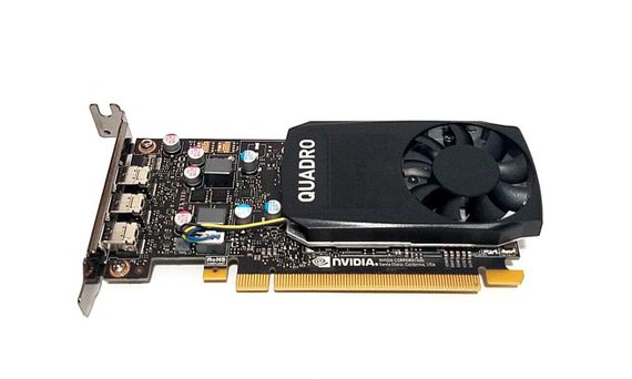 Дискретна відеокарта nVidia Quadro P400, 2 GB GDDR5, 64-bit / 3x miniDP / SFF б/в | Зображення 2