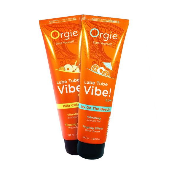 Вібролубрикант Orgie Lube Tube Vibe! Sex On The Beach 100 мл | Зображення 3