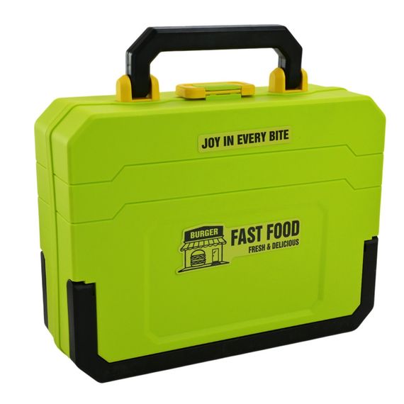 Дитяча іграшкова кухня "Фаст-фуд" 668-159/160(Green) з аксесуарами | Зображення 1