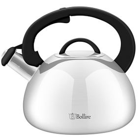 Чайник 2.5 л Bollire BR-3006 из нержавеющей стали со свистком для всех типов плит