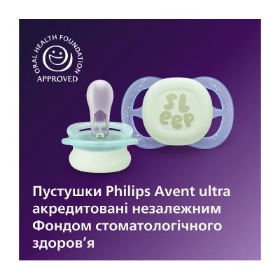 Пустышка Philips AVENT Ultra Start 0+ місяців 2 шт, бірюз (SCF075/18) | Зображення 6