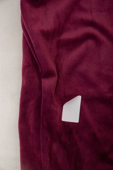 Спортивные штаны велюровые женские на флисе  -уценка, цвет бордовый, 238R58645-U-1 | Зображення 5