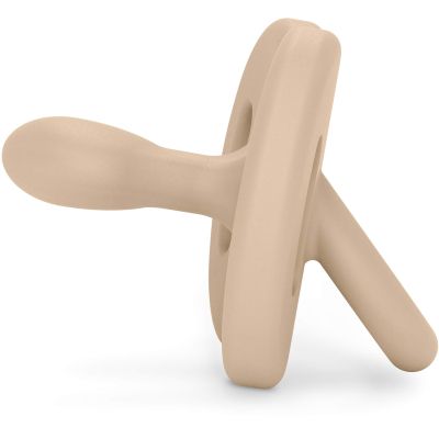 Пустышка Suavinex Colour Essence силіконова фізіологічна, 6-18 місяців, світло-бежева (308611) | Зображення 1