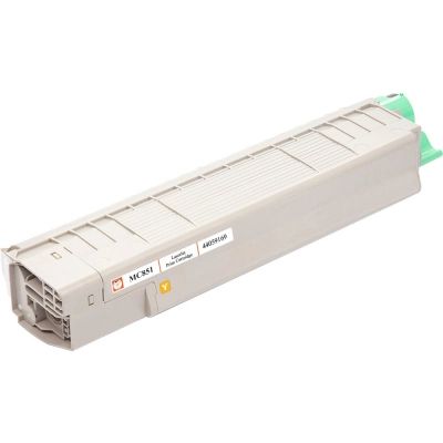 Тонер-картридж BASF OKI MC851/861/ 44059169 Yellow (KT-MC851Y) | Зображення 1