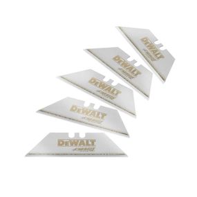 Леза запасні для оздоблювальних робіт, трапецеподібні 5шт Carbide DeWALT DWHT0-11131