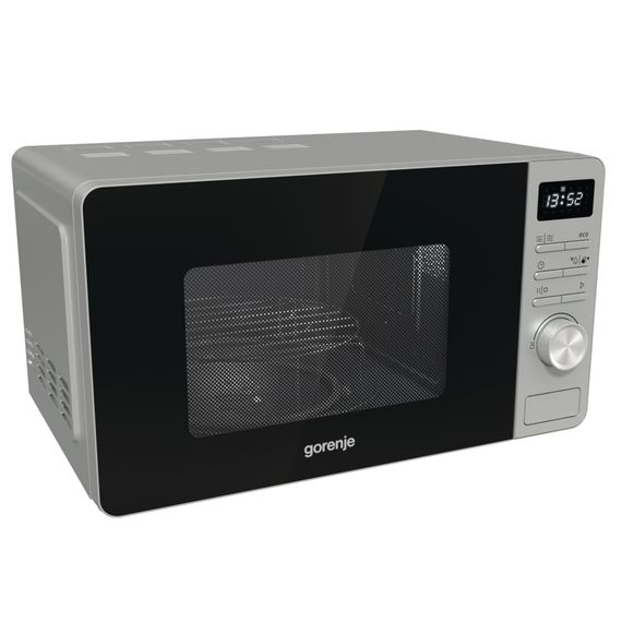 Микроволновая печь Gorenje MO20A4X / 20 л/800 Вт./электронное упр./LED-дисплей/нержав.сталь (MO20A4X) | Зображення 1